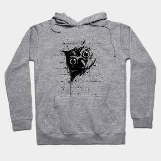 Casual Urban Graffiti Street Art Owl Hoodie